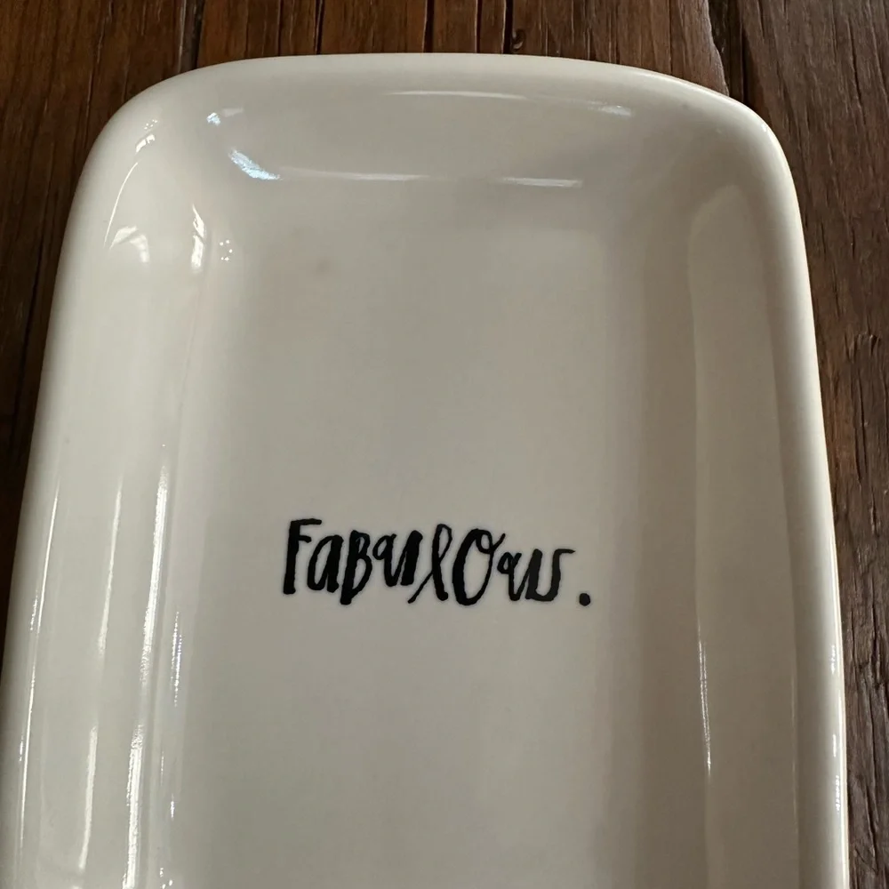 Rae Dunn Fabulous Trinket Tray